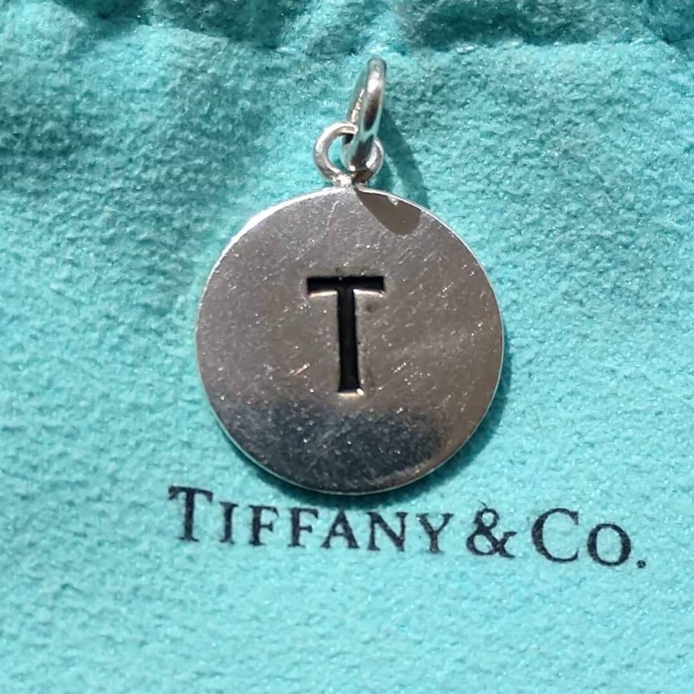 Tiffany & Co. Silver 925 “T” Charm